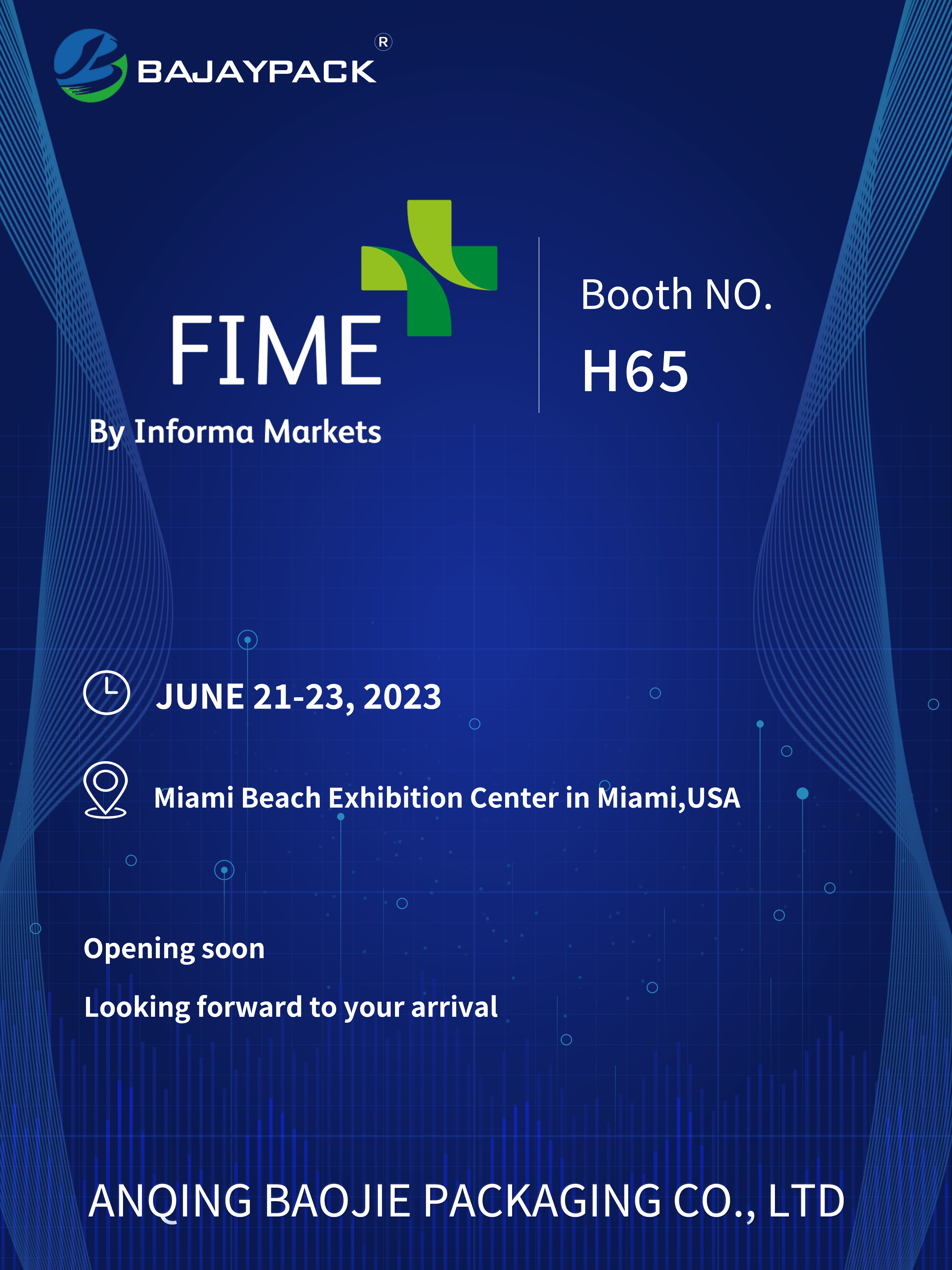FIME By Informa Markets Exhibition Invitation BAJAYPACK